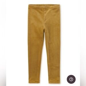 Tea Collection Brown Velvet Leggings